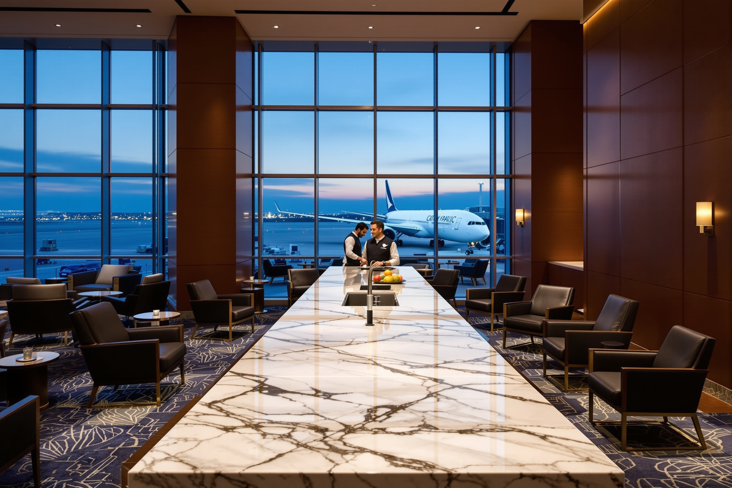 Inside Cathay's New 'The Pier' at JFK